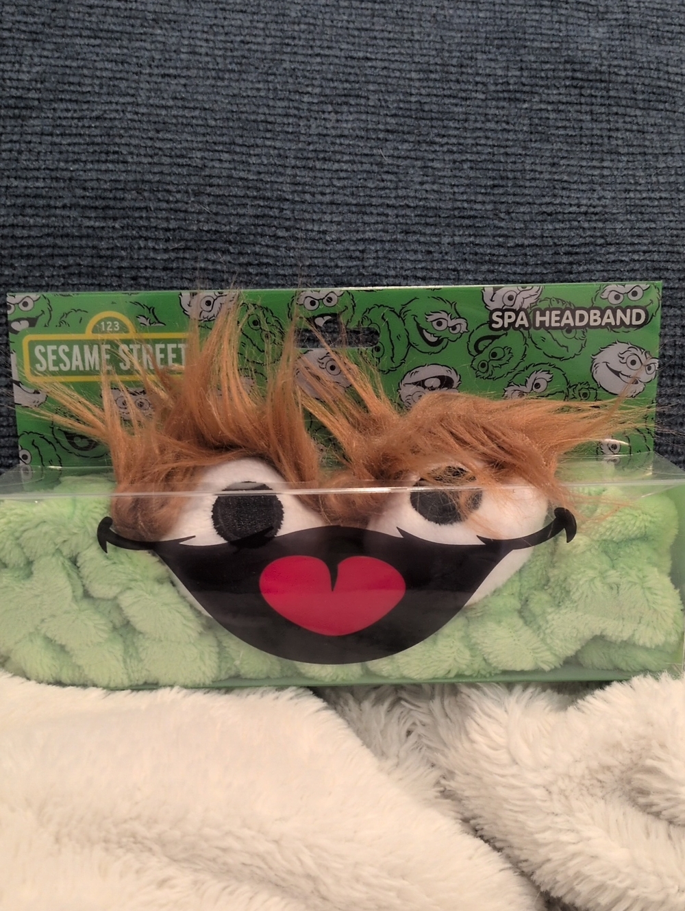 Sesame Street Oscar The Grouch Spa Headband